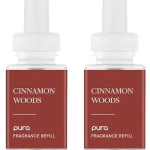 4 Pura refill vials = 2 Pura Cinnamon Woods & 2 Pura Simmer Pot Refill